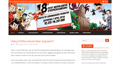Desktop Screenshot of oostnederlandsestripboekenbeurs.nl